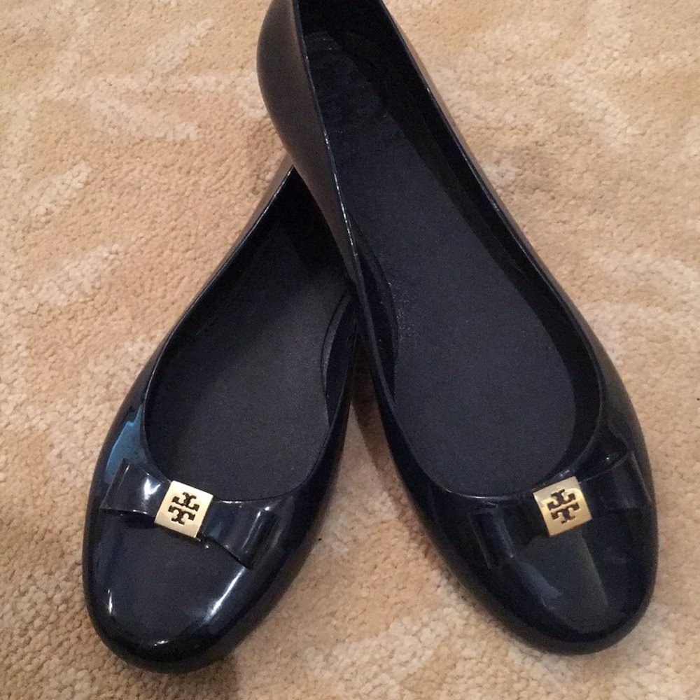 Tory Burch rubber flats.